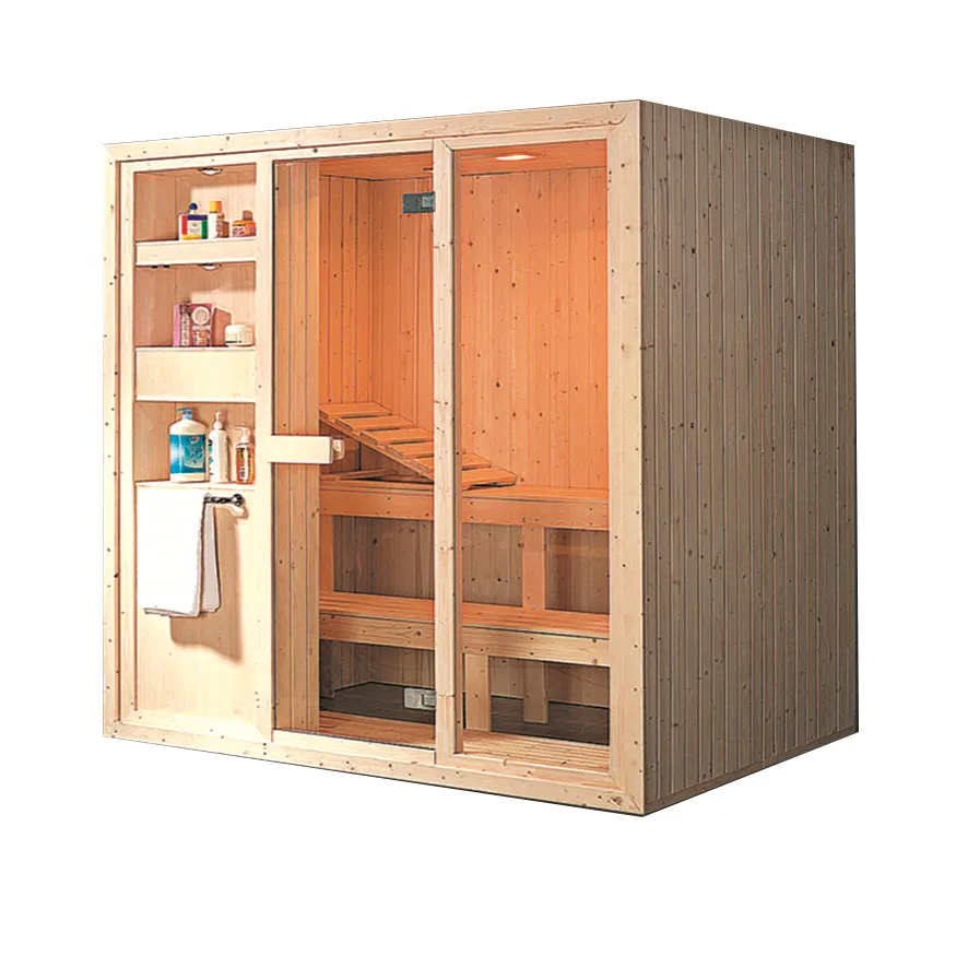 Sauna bezain ona da lurrun gela?