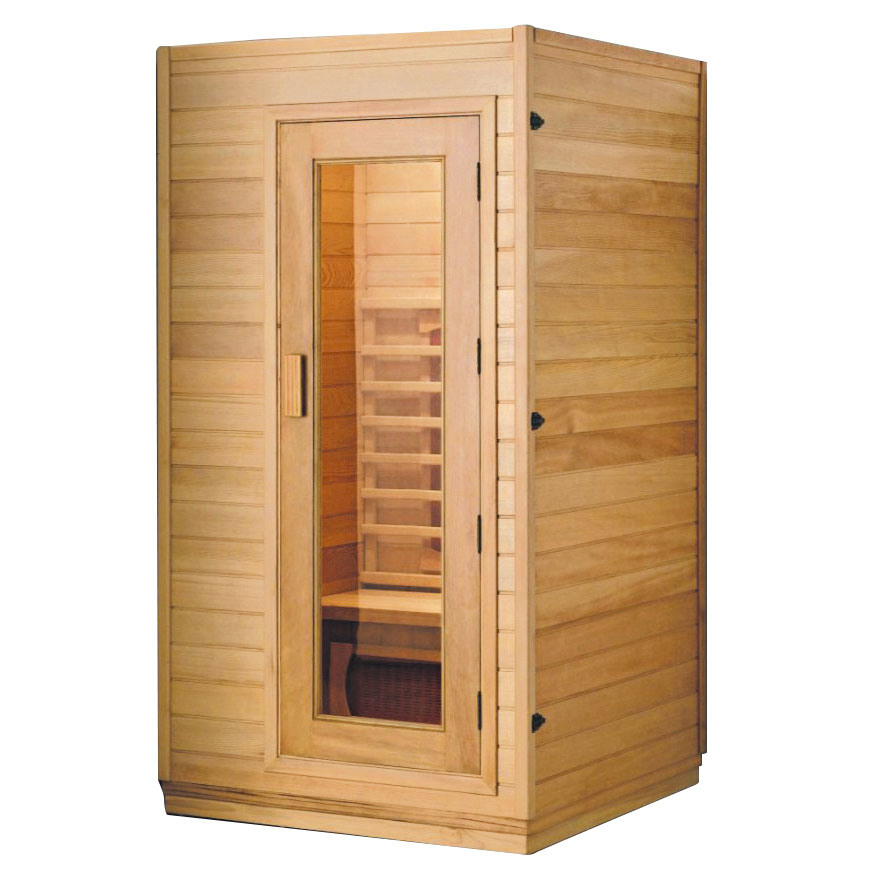 Egurrezko Mini Sauna Lehorra Lurrun Gela